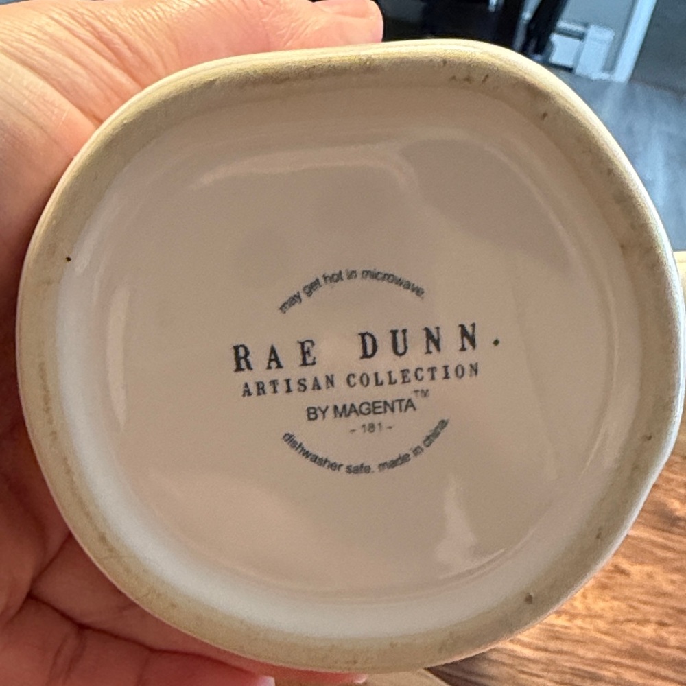 Rae Dunn White & Blue “Friend” Coffee Mug - Picture 3 of 3